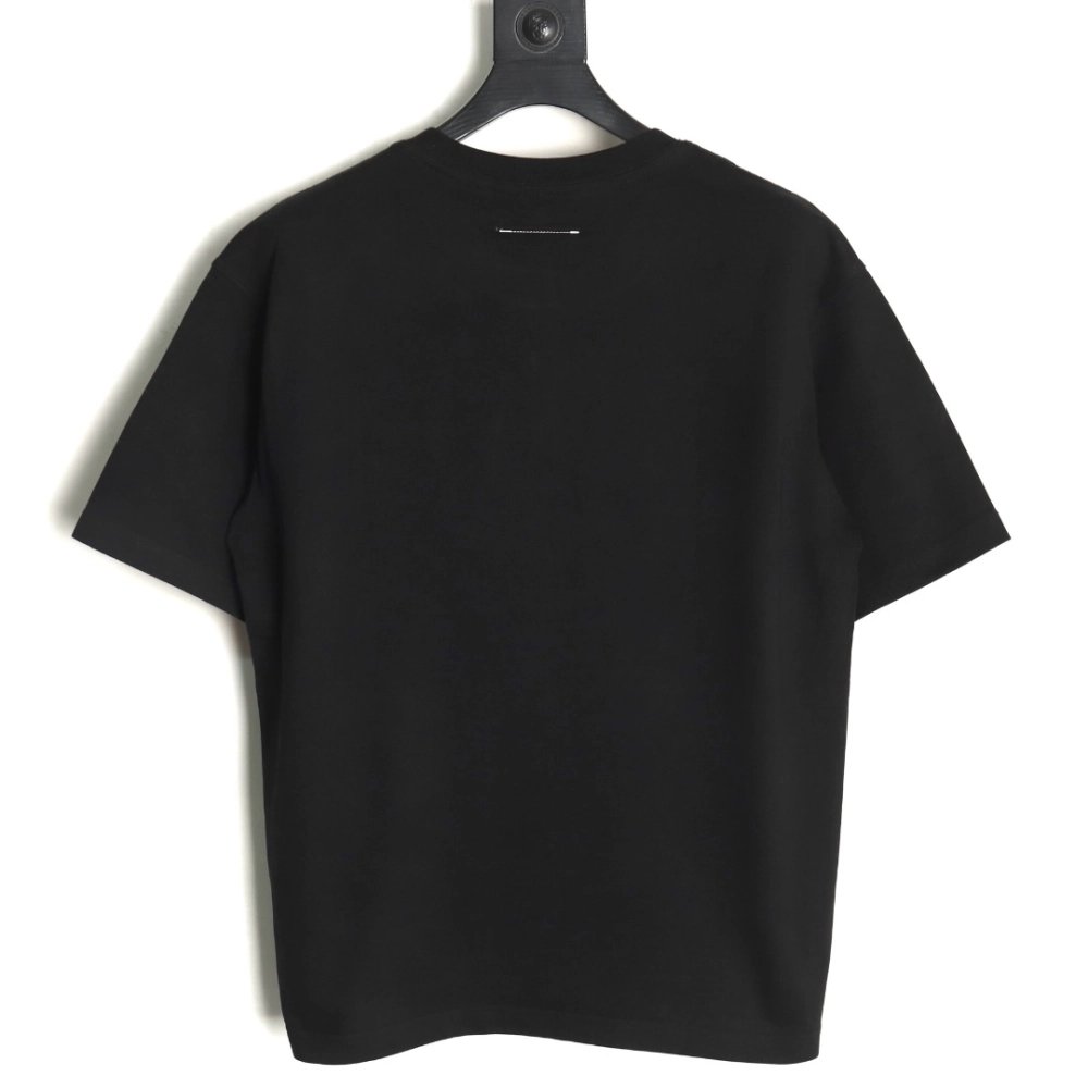 Maison Margiela digital painting mottled graffiti round neck short-sleeved T-shirt TSK1,Maison Margiela