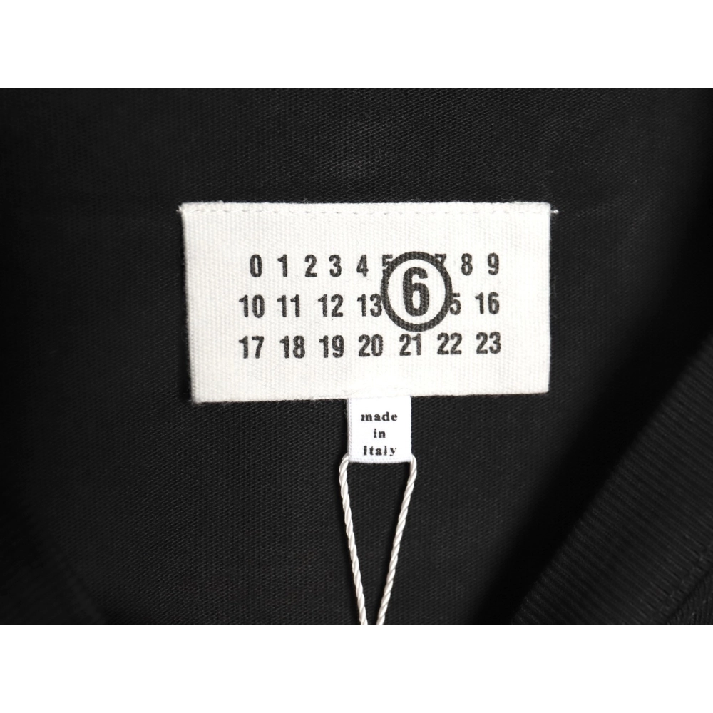 Maison Margiela digital painting mottled graffiti round neck short-sleeved T-shirt TSK1,Maison Margiela