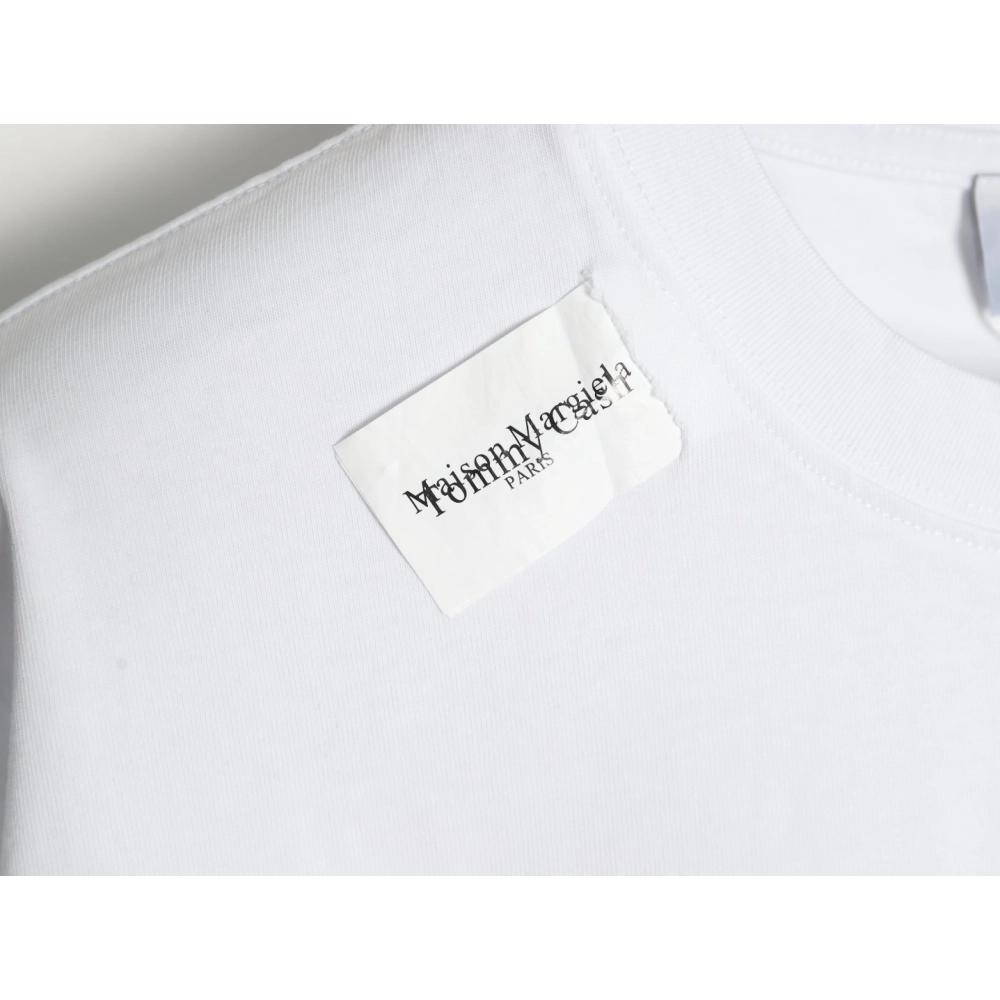 Maison Margiela &amp; Tommy Cash embroidered logo crew neck short sleeve T-shirt,Maison Margiela
