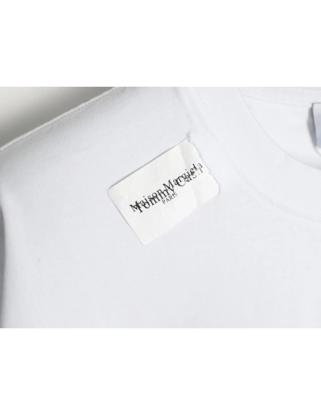 Maison Margiela &amp; Tommy Cash embroidered logo crew neck short sleeve T-shirt,Maison Margiela
