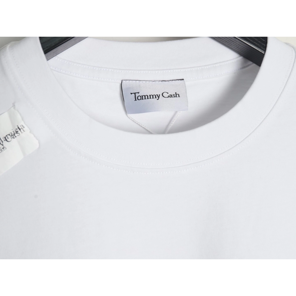 Maison Margiela &amp; Tommy Cash embroidered logo crew neck short sleeve T-shirt,Maison Margiela