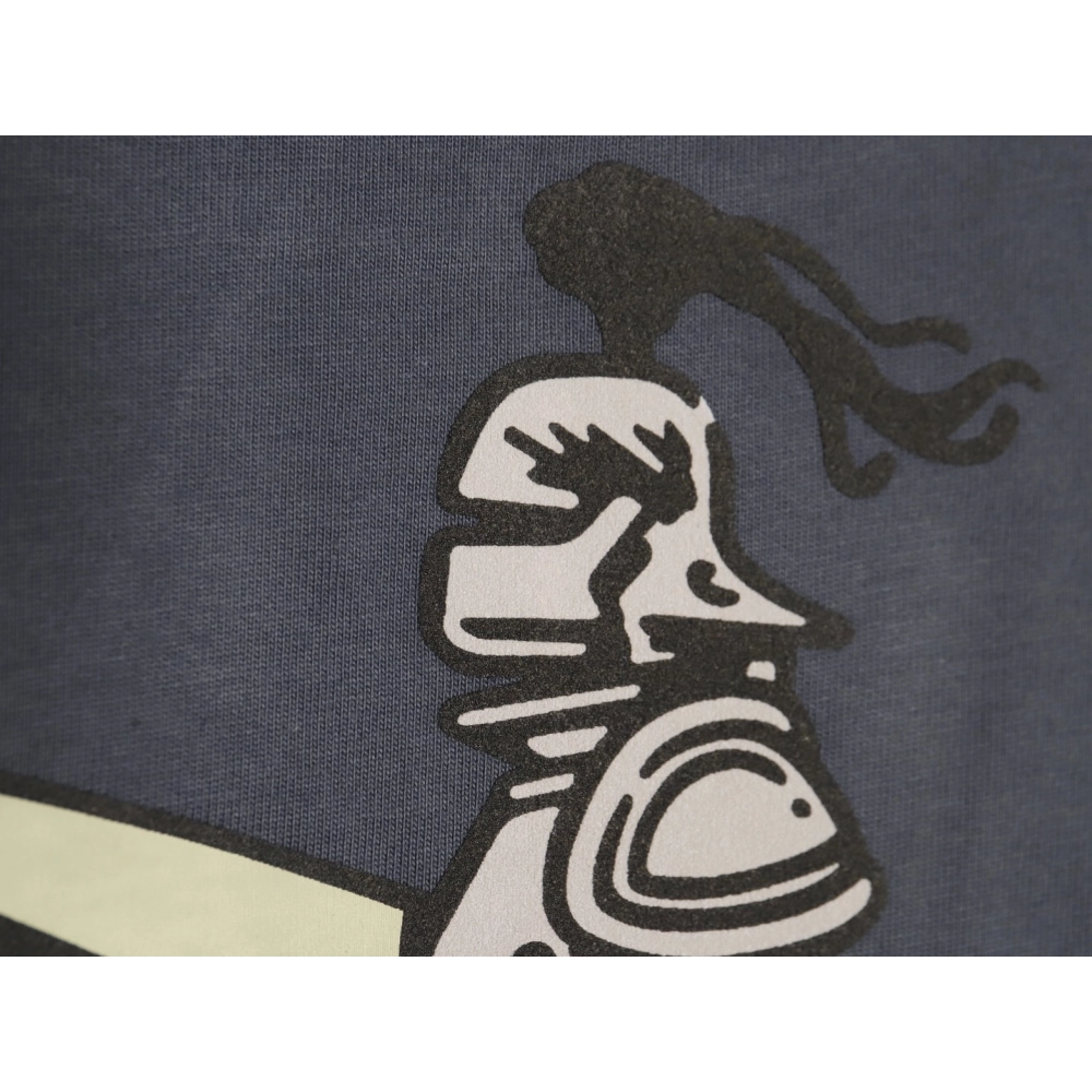 Burberry War Horse Surf Skate Print Short Sleeve T-Shirt TSK1,Burberry