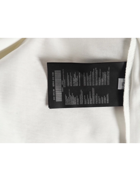 Prada neckline letter embroidery triangle logo short sleeves,Prada