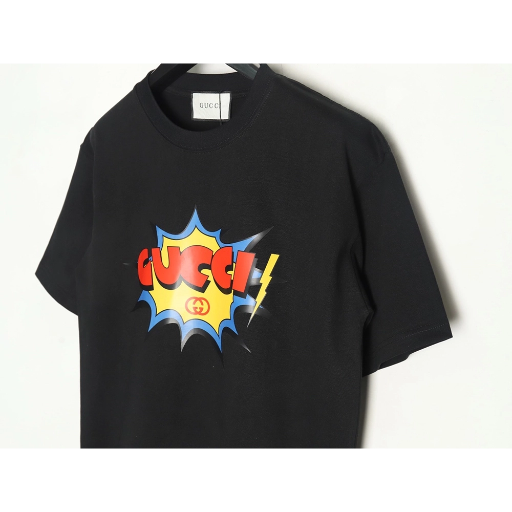 Gucci Bubble Lettering Short Sleeve T-Shirt TSK1,Gucci