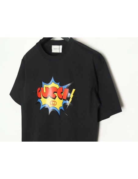 Gucci Bubble Lettering Short Sleeve T-Shirt TSK1,Gucci