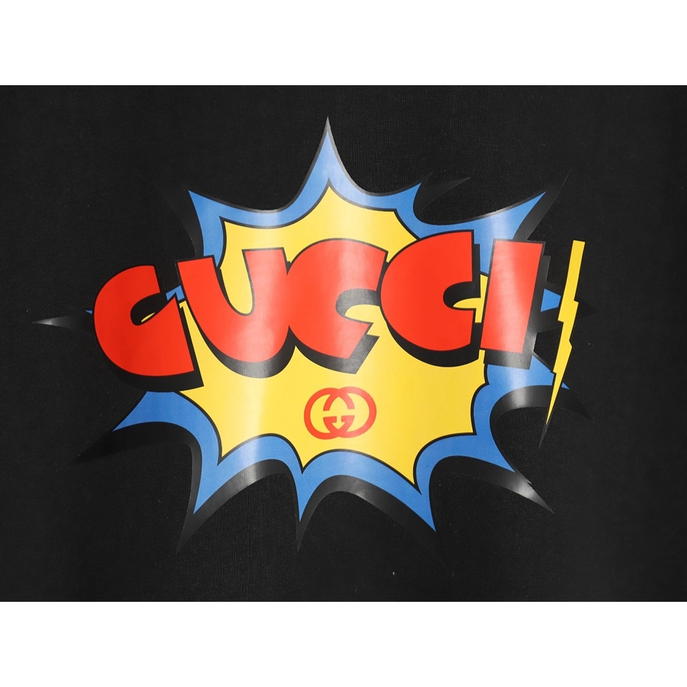 Gucci Bubble Lettering Short Sleeve T-Shirt TSK1,Gucci