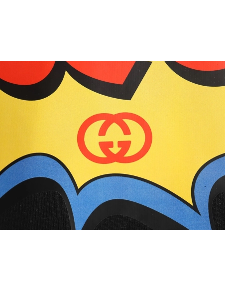 Gucci Bubble Lettering Short Sleeve T-Shirt TSK1,Gucci