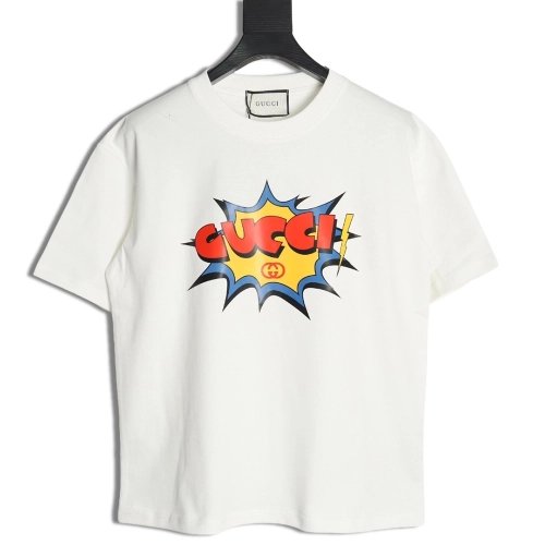 Gucci Bubble Lettering Short Sleeve T-Shirt,Gucci