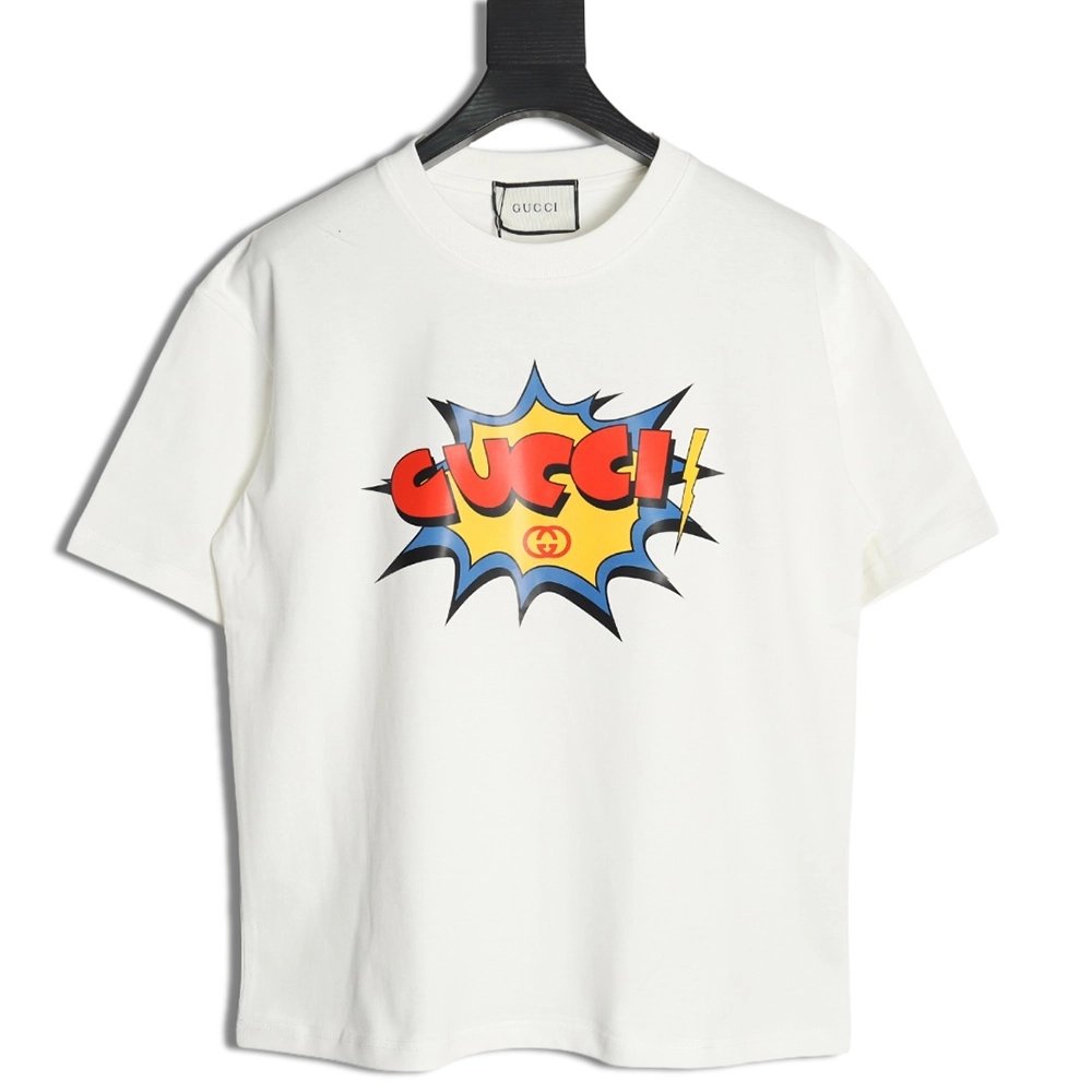 Gucci Bubble Lettering Short Sleeve T-Shirt,Gucci