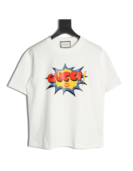Gucci Bubble Lettering Short Sleeve T-Shirt,Gucci