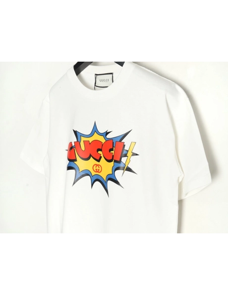 Gucci Bubble Lettering Short Sleeve T-Shirt,Gucci