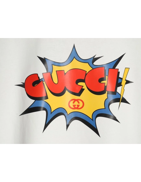 Gucci Bubble Lettering Short Sleeve T-Shirt,Gucci