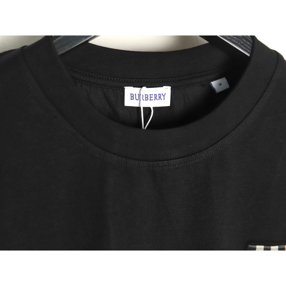 Burberry chest plaid B letter short sleeves TSK1,Burberry
