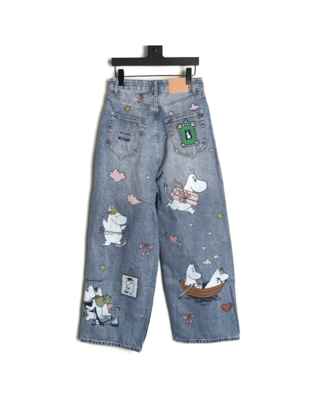Acne Studios Diverse Graffiti Jeans,Acne Studios