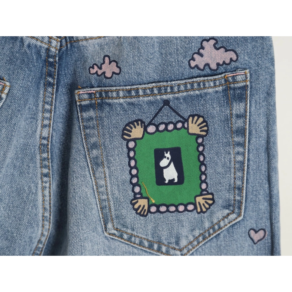 Acne Studios Diverse Graffiti Jeans,Acne Studios