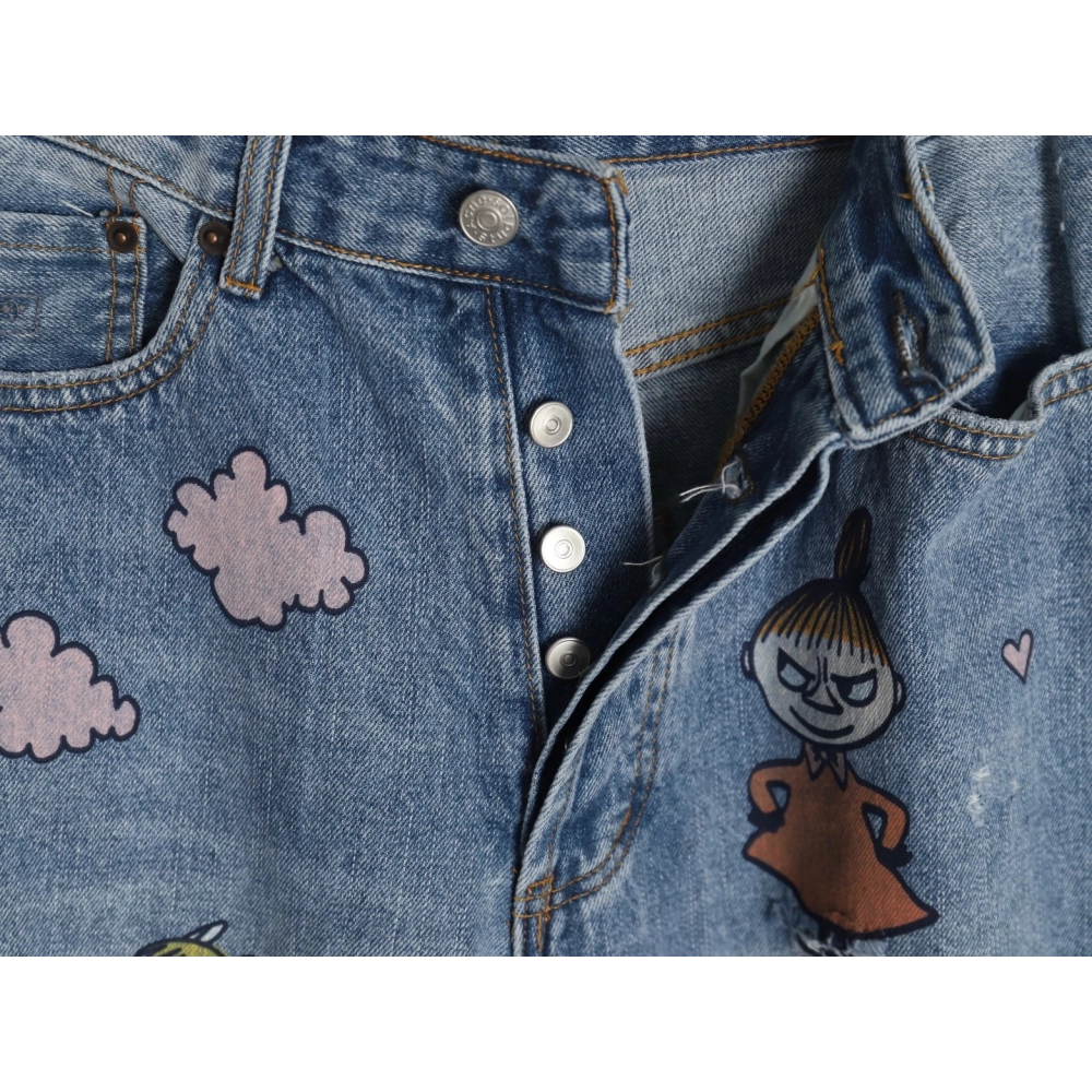 Acne Studios Diverse Graffiti Jeans,Acne Studios