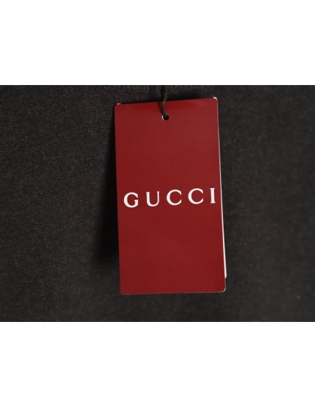 Gucci collar intarsia knitted short-sleeved T-shirt,Gucci