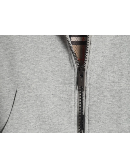 Burberry silicone logo-lined check hooded jacket,Burberry