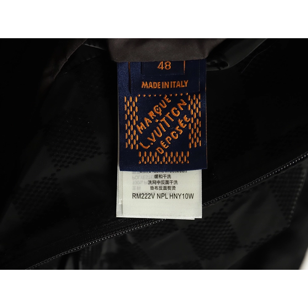Louis vuitton checkerboard letter flocked jacquard jacket,Louis Vuitton