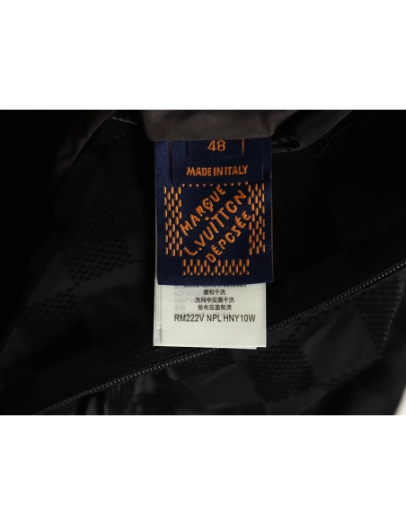 Louis vuitton checkerboard letter flocked jacquard jacket,Louis Vuitton