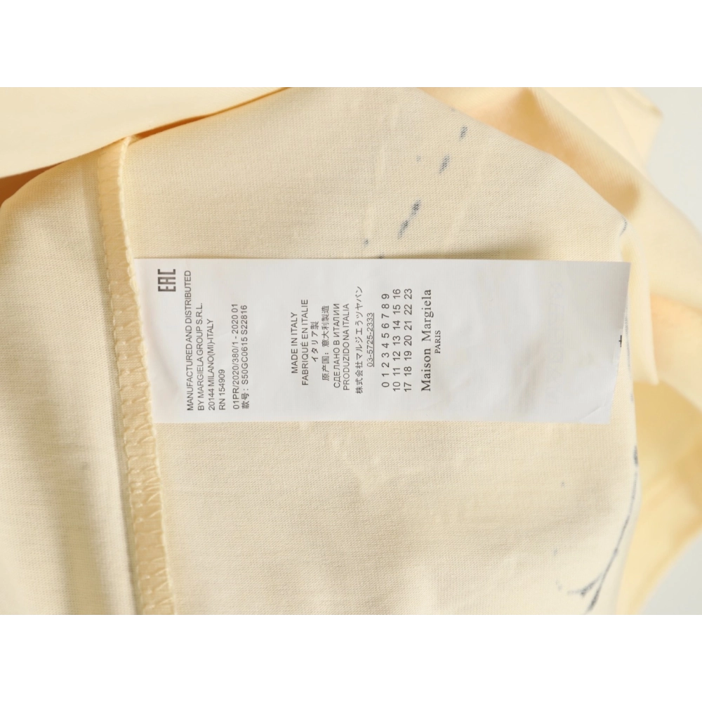 Maison Margiela splash print short-sleeved T-shirt,Maison Margiela