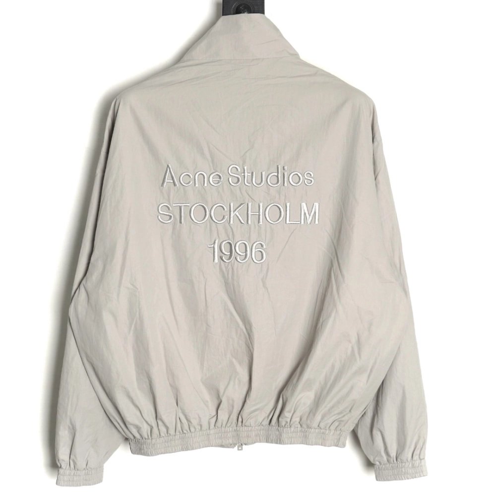 Acne Studios embroidered washed jacket,Acne Studios