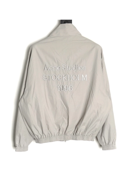 Acne Studios embroidered washed jacket,Acne Studios
