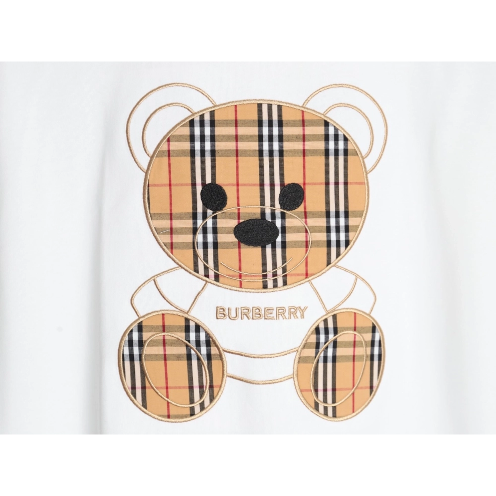 Burberry bear embroidered chest T-shirt,Burberry