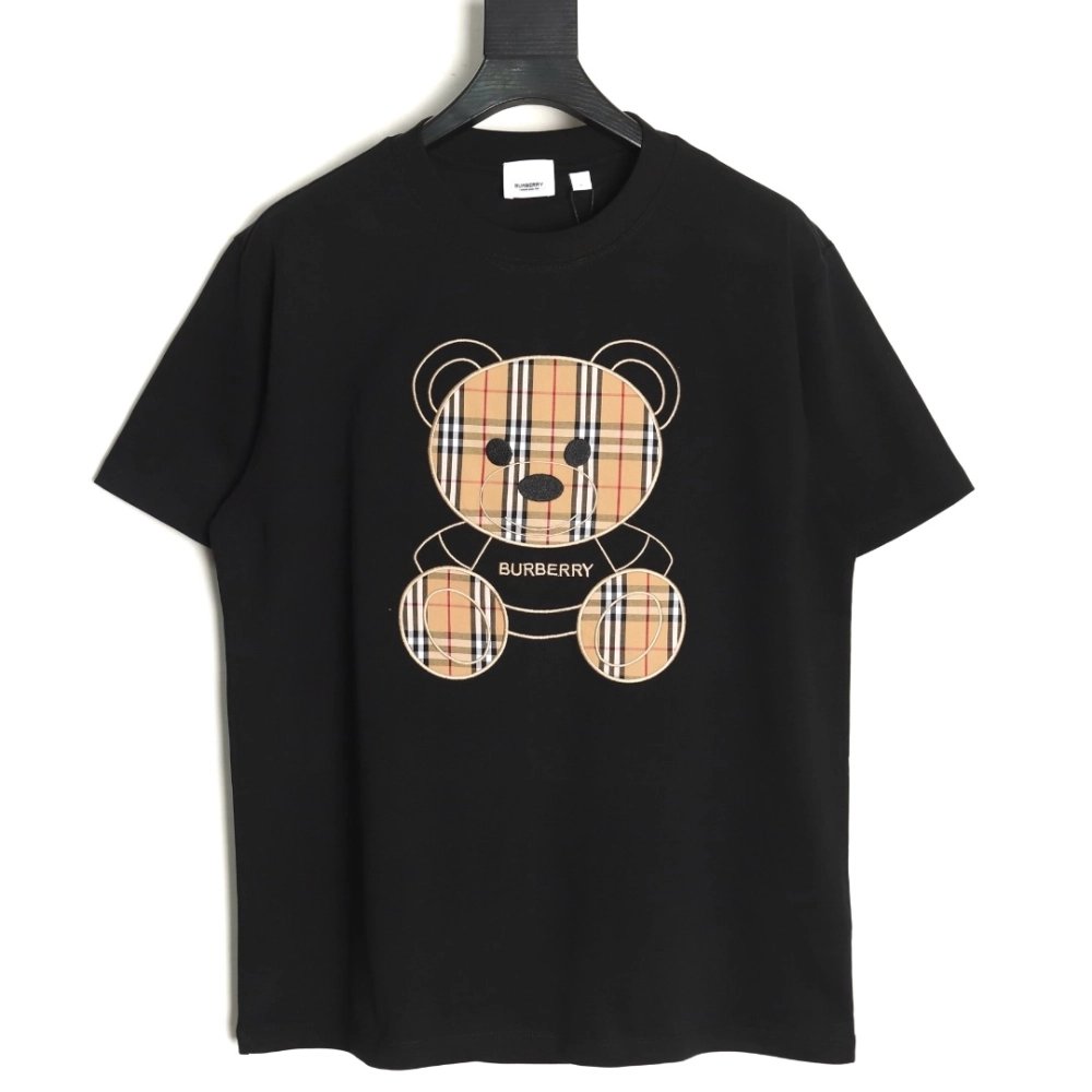 Burberry bear embroidered chest T-shirt TSK1,Burberry