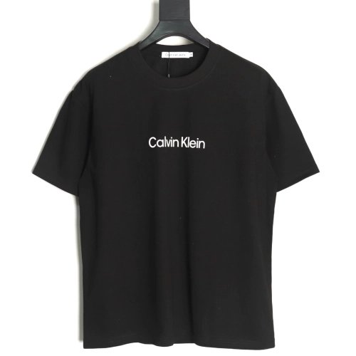 Calvin Klein logo silicone print short sleeves TSK1,Calvin Klein