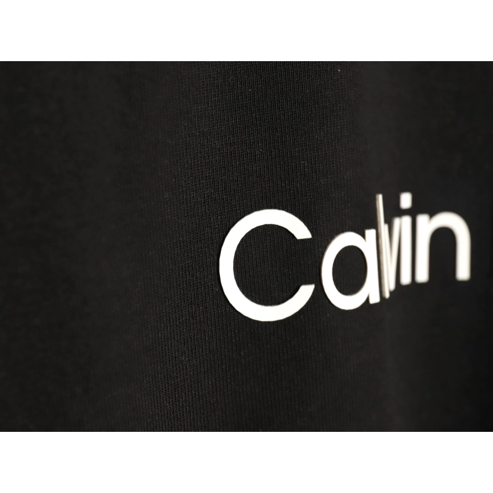 Calvin Klein logo silicone print short sleeves TSK1,Calvin Klein