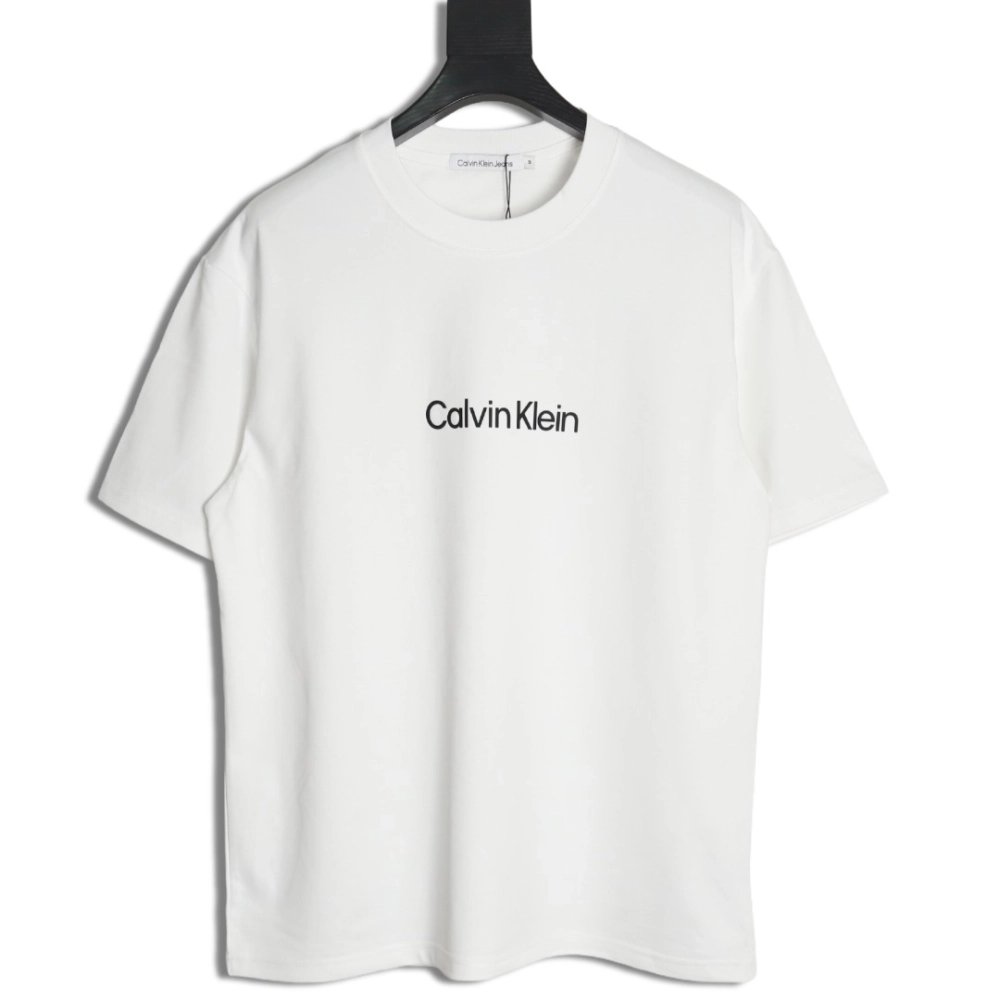 Calvin Klein logo silicone print short sleeves,Calvin Klein