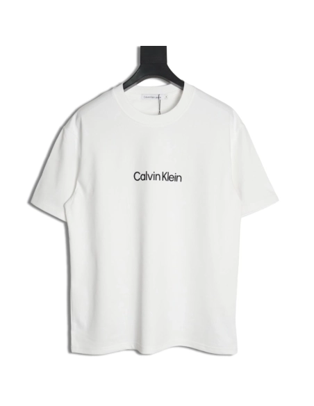 Calvin Klein logo silicone print short sleeves,Calvin Klein