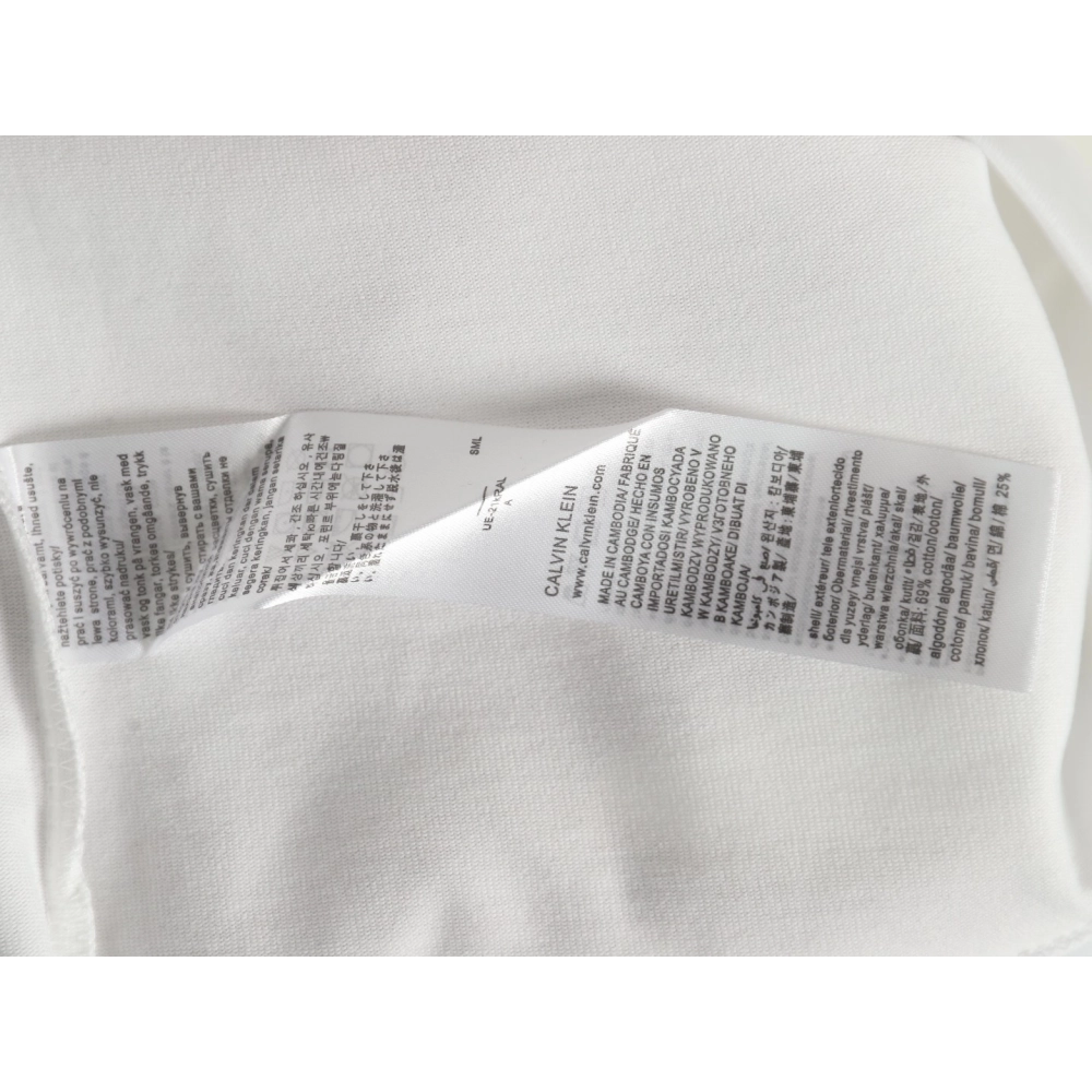 Calvin Klein logo silicone print short sleeves,Calvin Klein