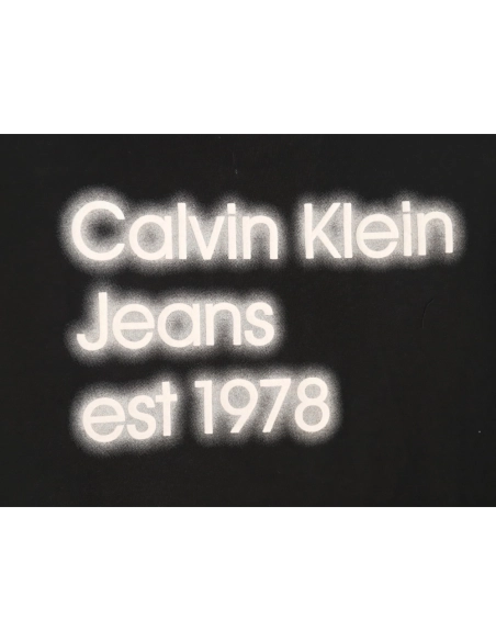 Calvin Klein small embroidery back print short sleeves TSK1,Calvin Klein