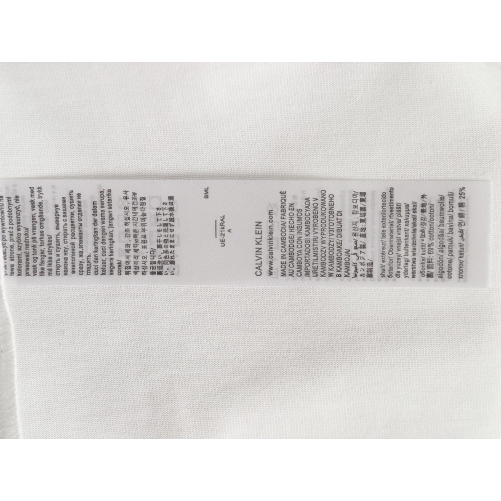 Calvin Klein small embroidery back print short sleeves,Calvin Klein