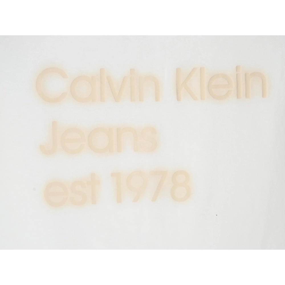 Calvin Klein small embroidery back print short sleeves,Calvin Klein