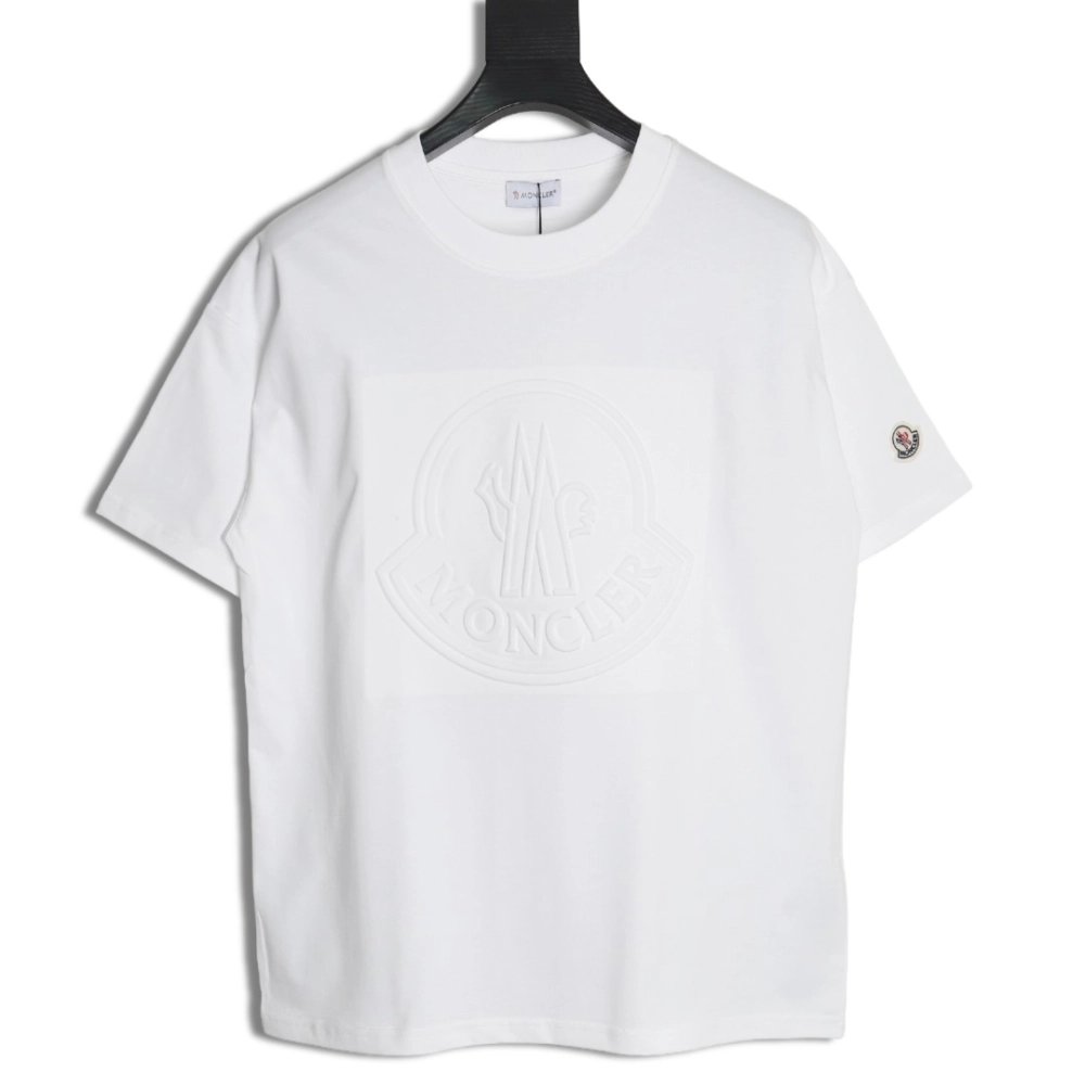 Moncler embossed logo short sleeve,Moncler