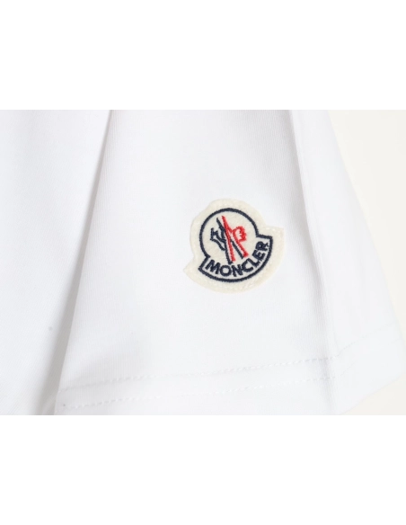 Moncler embossed logo short sleeve,Moncler