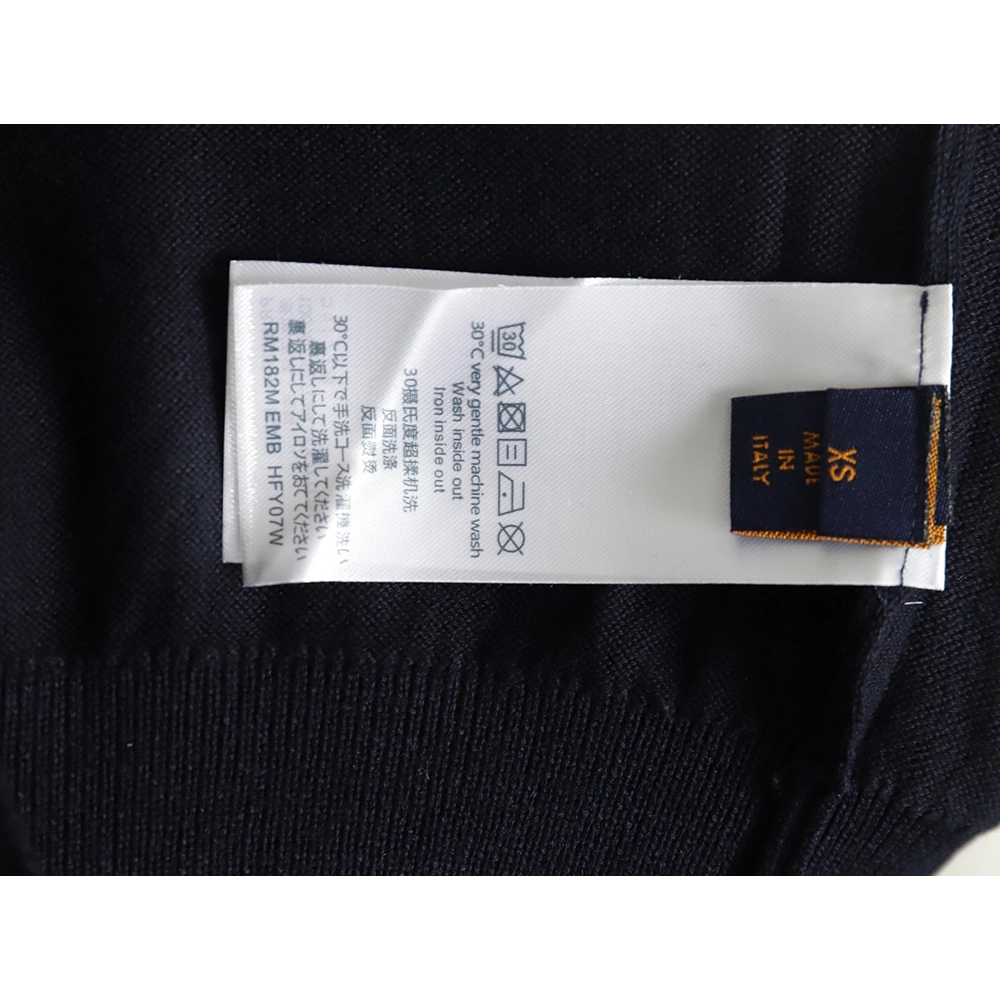 Louis Vuitton Americas Cup Collection Gold Button Knitted Polo Short Sleeve,Louis Vuitton