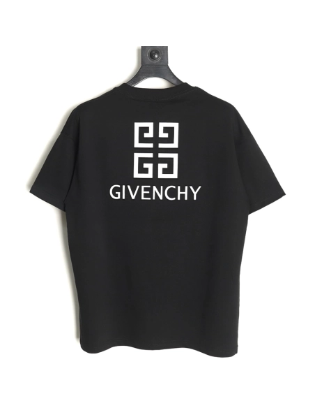 Givenchy four-square letter 3D printed short-sleeved T-shirt TSK1,Givenchy