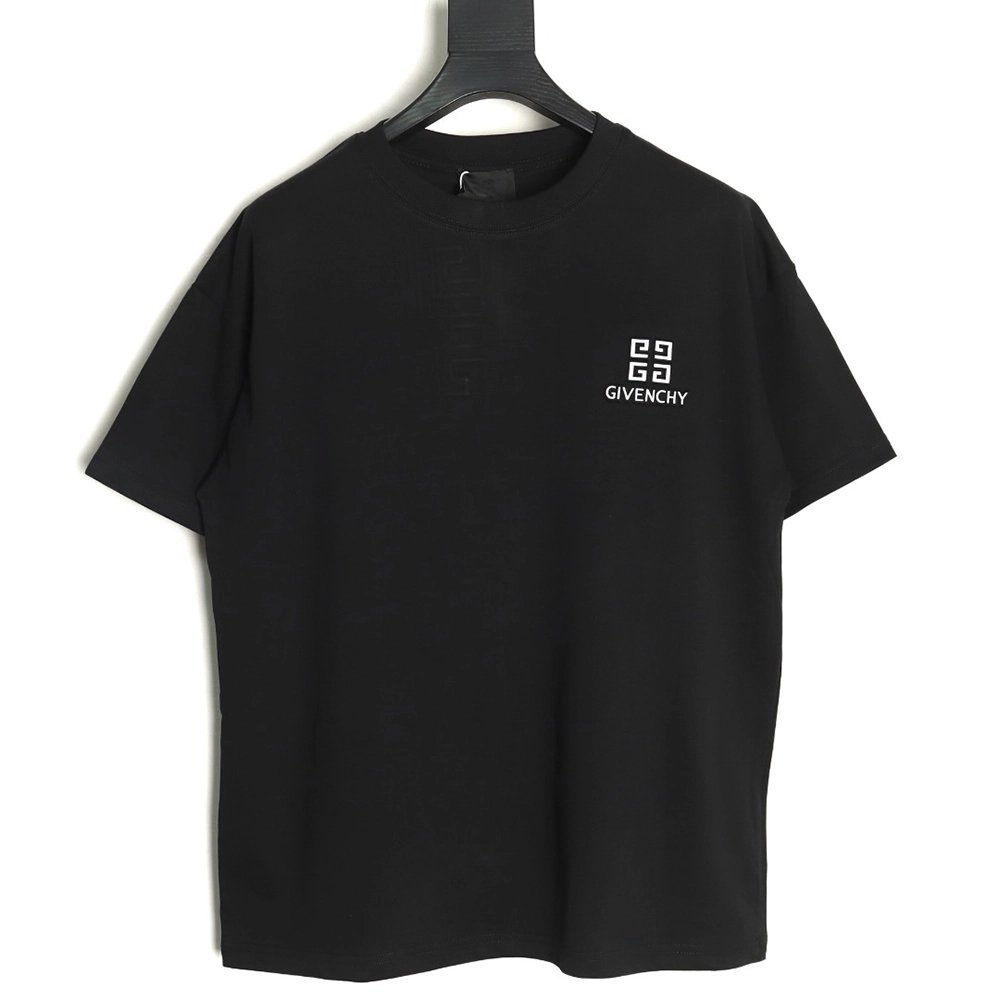 Givenchy four-square letter 3D printed short-sleeved T-shirt TSK1,Givenchy