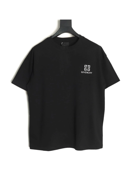Givenchy four-square letter 3D printed short-sleeved T-shirt TSK1,Givenchy