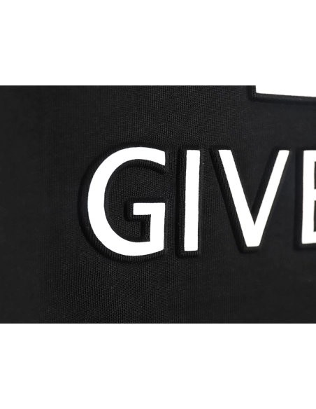 Givenchy four-square letter 3D printed short-sleeved T-shirt TSK1,Givenchy