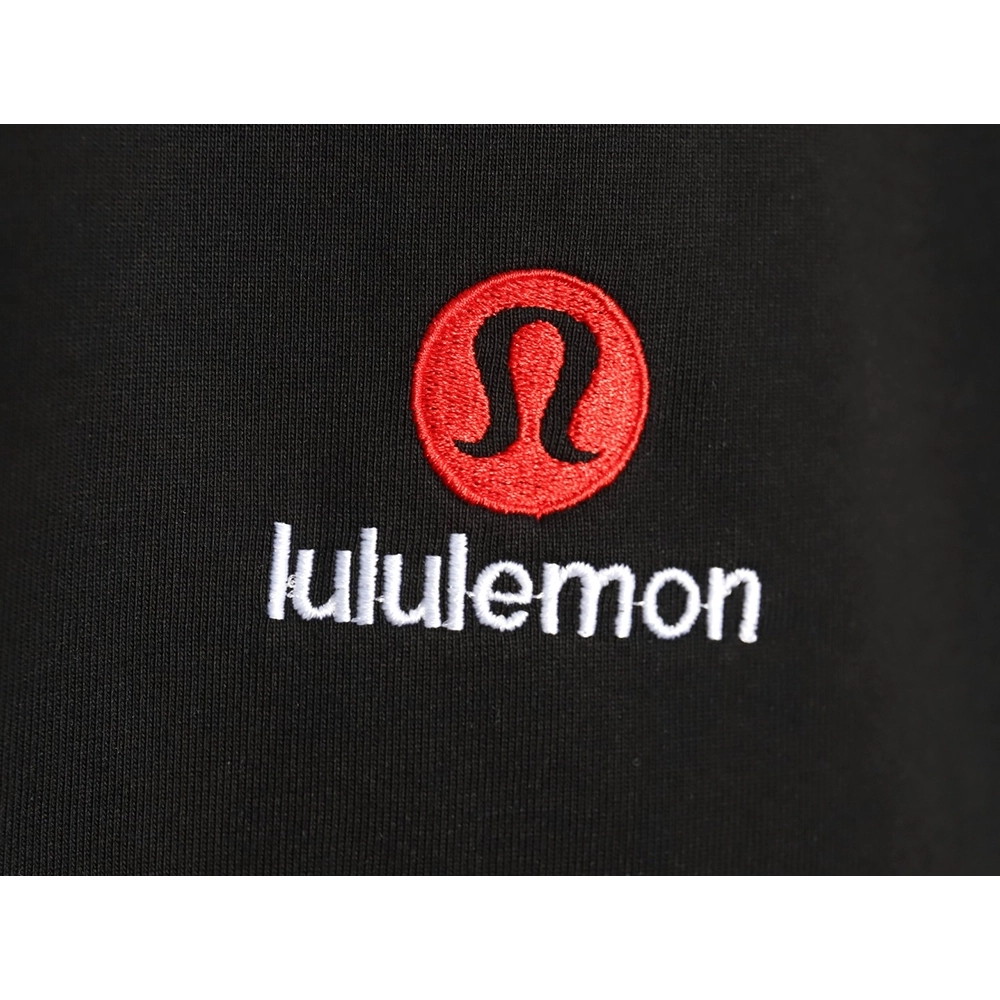 Lulu Lemon Lettering Logo Embroidered Short Sleeve TSK1,Lululemon