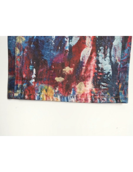 Acne Studios Oil Painted Graffiti Denim Trousers,Acne Studios