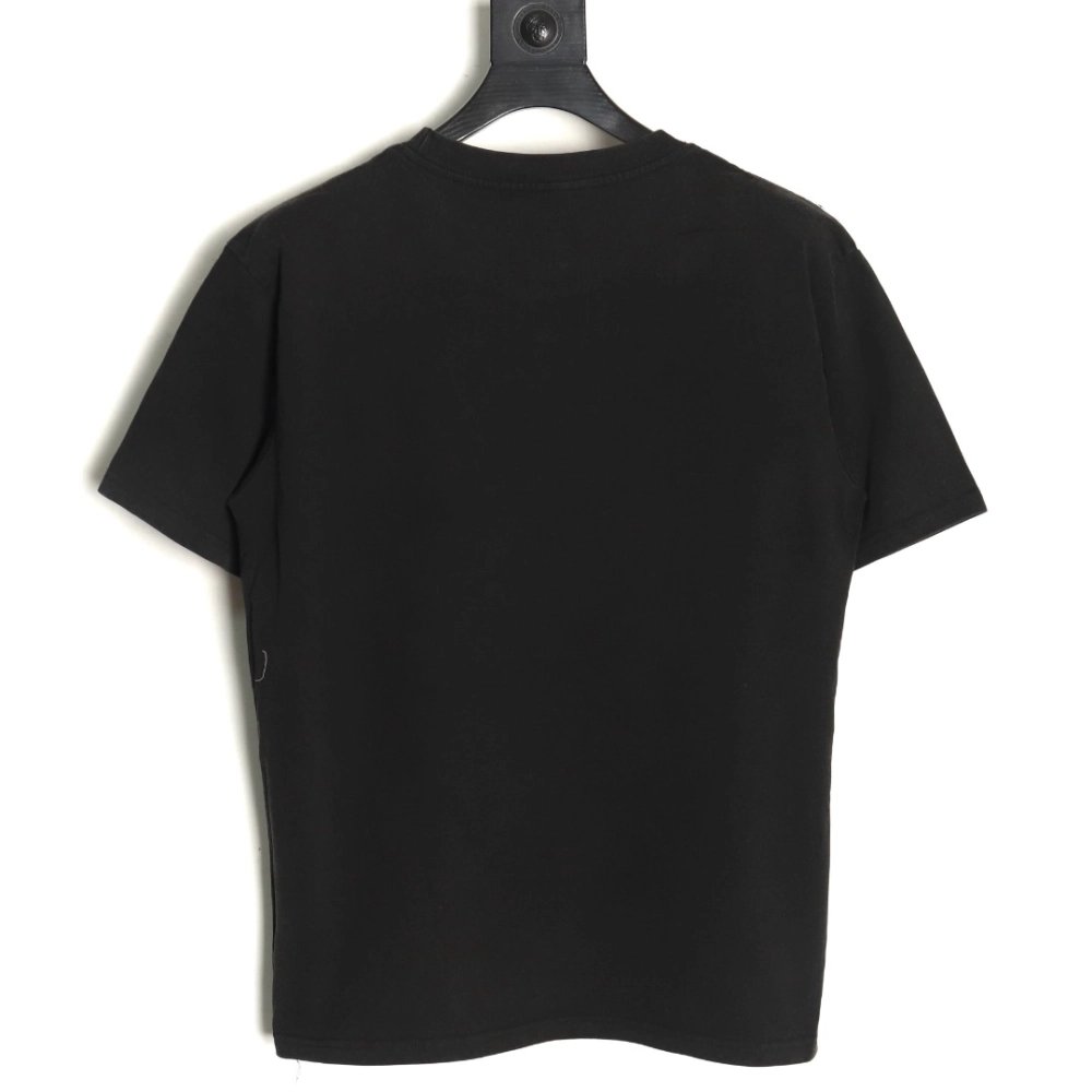 Balenciaga graffiti art letter logo print short-sleeved T-shirt,Balenciaga