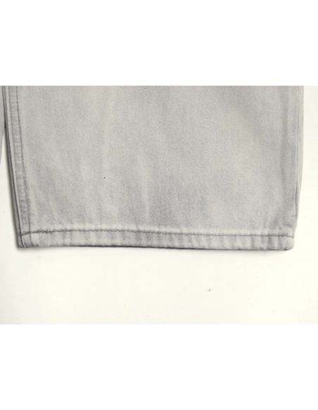 Balenciaga white waxed heavy jeans,Balenciaga