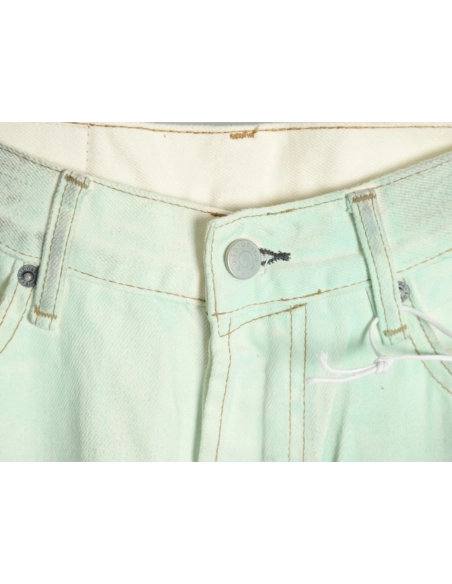 Acne studios irregular distressed handmade glow-in-the-dark jeans,Acne Studios