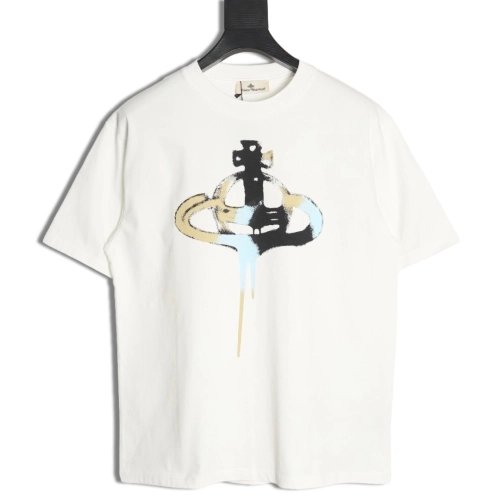 vivienne westwood saturn color short sleeve t-shirt,Vivienne Westwood